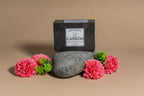 Jabón artesanal de carbón, equilibria y absorbe exceso de grasa, sin fragancia,  100 g