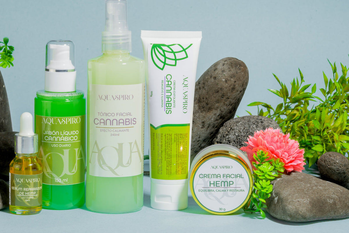 Crema Exfoliante de Cannabis, Limpieza profunda Anti-Acné, 100g